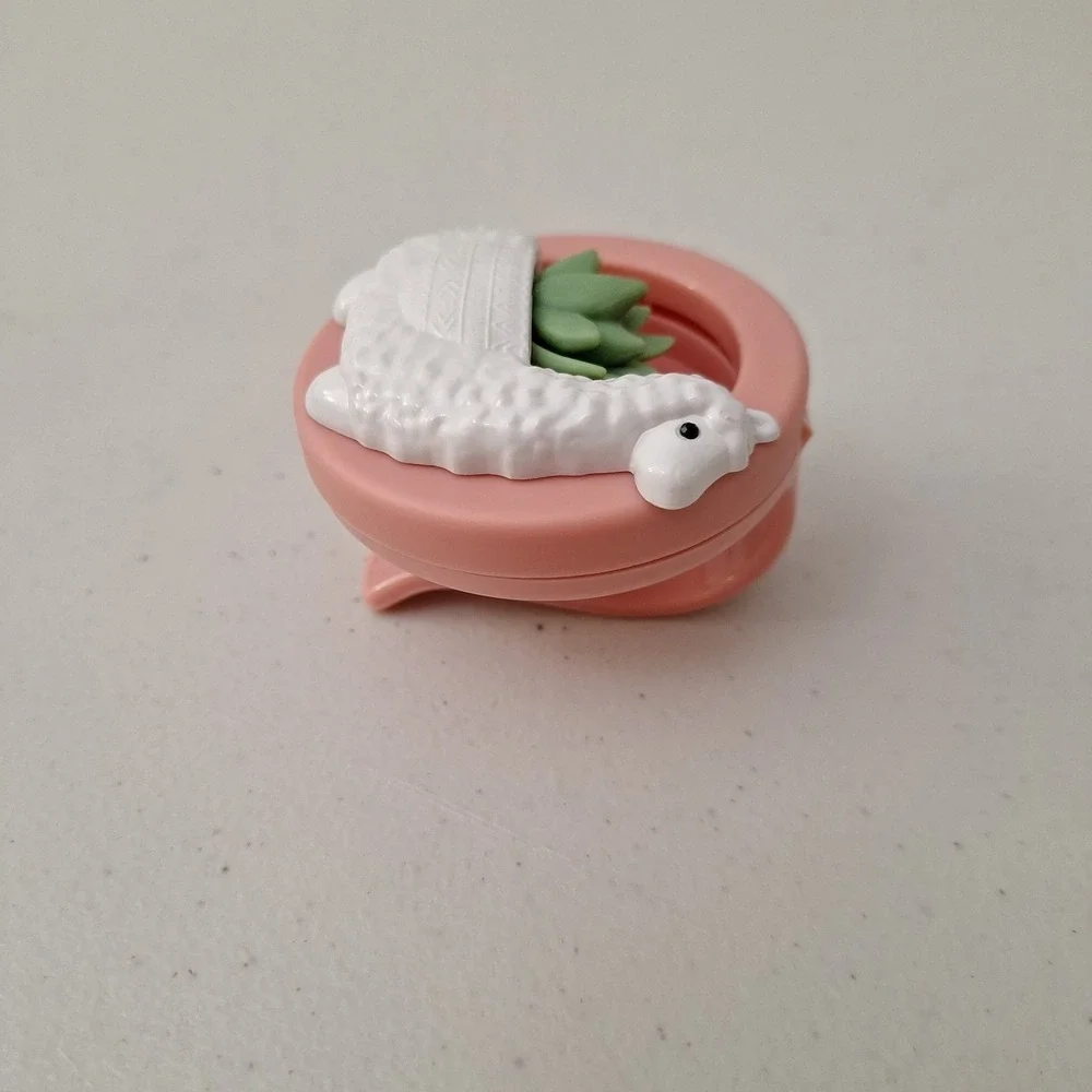 RETIRED Bath & Body Works Llama Succulent Scentportable Visor Clip Car Vent